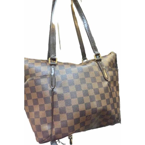 SOLD‼️Louis Vuitton Damier Ebene Totally PM Tote With Dust Bag & protective bag - Picture 7 of 13
